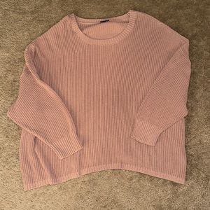 Torrid Dusty Pink Heavy Sweater